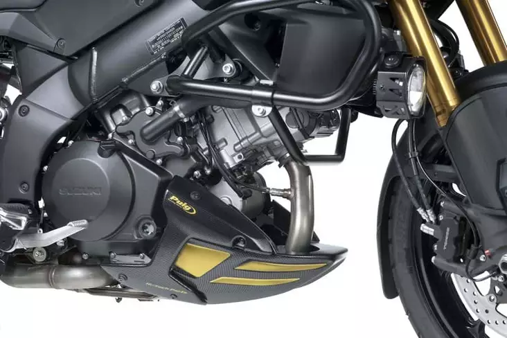 Puig Engine Spoiler Suzuki Dl1000V-Strom 14'-16' C/Carb - Duell MP varaosat ja tarvikkeet - 91468 - 1