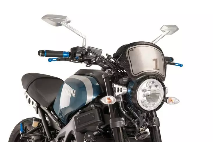 Puig Front Plate Yamaha Xsr900 16'-18'C/Carbon - Duell MP varaosat ja tarvikkeet - 91028 - 1