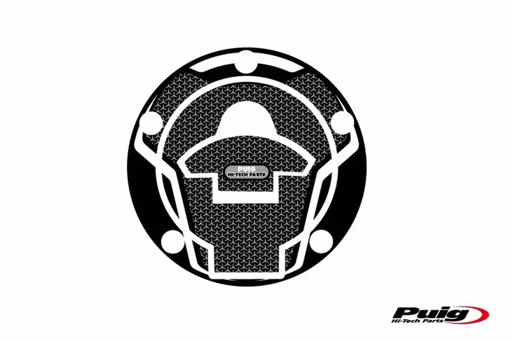Puig Fuel Cap Cover Mod. Naked Yamaha C/Gray - Duell MP varaosat ja tarvikkeet - 91138 - 1