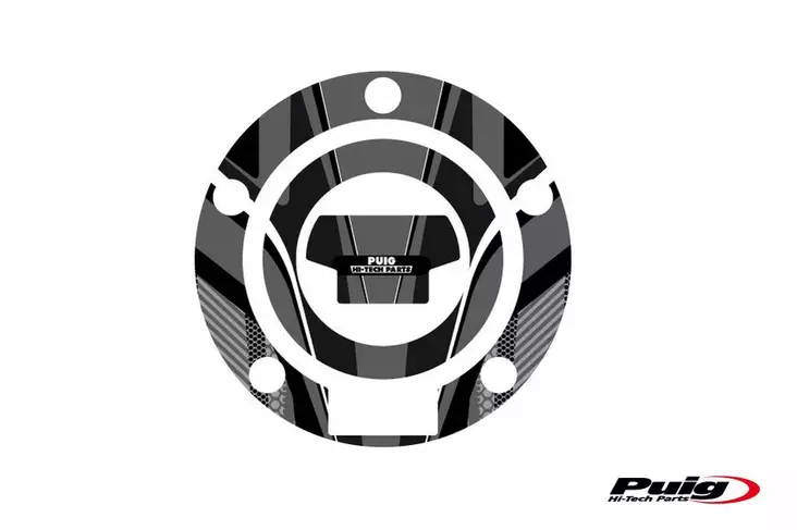 Puig Fuel Cap Cover Mod. Radical Yamaha C/Grey - Duell MP varaosat ja tarvikkeet - 92498 - 1