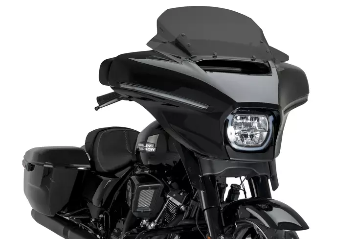 Puig High-Road Touring Screen Harley Davidson Road Glid - Duell MP varaosat ja tarvikkeet - 95328 - 1