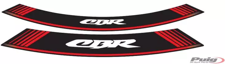 Puig Kit 8 Rim Strips Cbr C/Red - Duell MP varaosat ja tarvikkeet - 92788 - 1