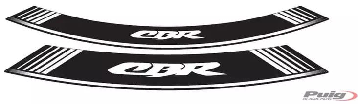 Puig Kit 8 Rim Strips Cbr C/White - Duell MP varaosat ja tarvikkeet - 92168 - 1