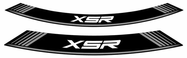 Puig Kit 8 Rim Strips Xsr C/Silver - Duell MP varaosat ja tarvikkeet - 90038 - 1