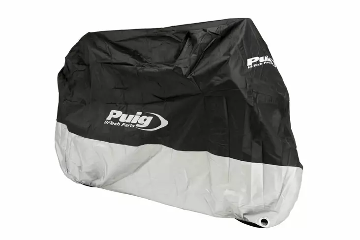 Puig Motorbike Cover Logo Puig Xl C/Black - Duell MP varaosat ja tarvikkeet - 98858 - 1