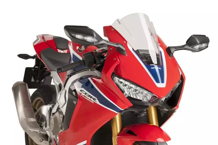 Puig Racing Screen Honda Cbr1000Rr 17-18'' C/Clear - Duell MP varaosat ja tarvikkeet - 90908 - 1