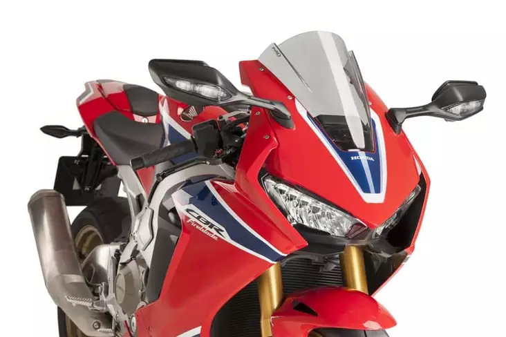 Puig Racing Screen Honda Cbr1000Rr 17-18'' C/Smoke - Duell MP varaosat ja tarvikkeet - 90768 - 1