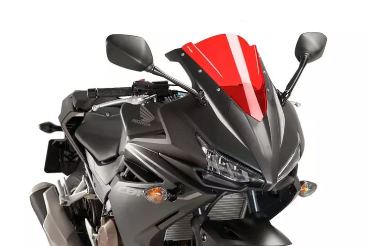 Puig Racing Screen Honda Cbr500R 16'-18' C/Red - Duell MP varaosat ja tarvikkeet - 90898 - 1