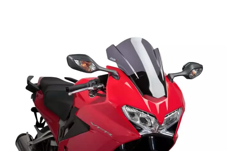 Puig Racing Screen Honda Vfr800F 14'-18' C/Dark Smoke - Duell MP varaosat ja tarvikkeet - 91408 - 1