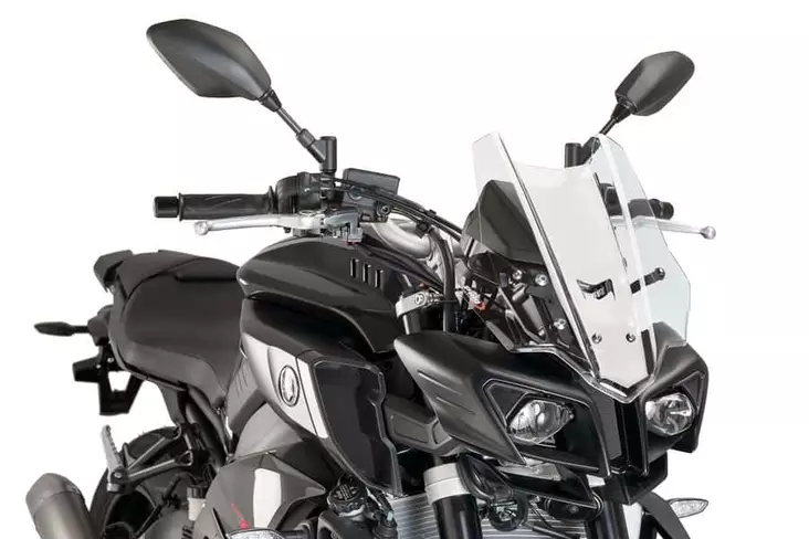 Puig Racing Screen Yamaha Mt-10 16-21'/Mt-10 Sp 17-21'' - Duell MP varaosat ja tarvikkeet - 90838 - 1