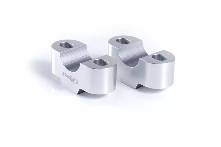 Puig Riser Handlebar Height 20Mm Universal C/Silver - Duell MP varaosat ja tarvikkeet - 94888 - 1
