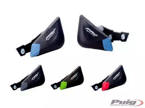 Puig Rubber Ends By Pair Fr.Sliders Pro C/Red - Duell MP varaosat ja tarvikkeet - 92278 - 1