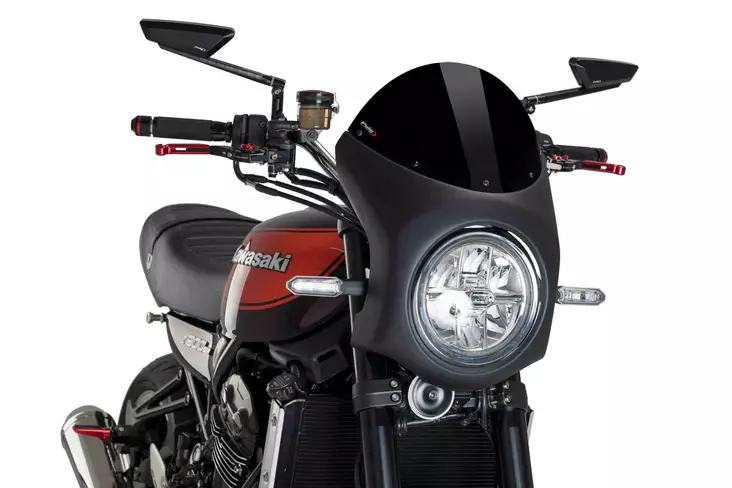 Puig Semifairing C/Black Kawasaki Z900Rs 18' C/Black - Duell MP varaosat ja tarvikkeet - 90968 - 1