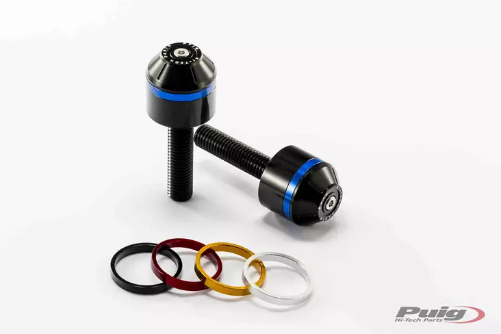 Puig Short Bar End W/Rings Bmw R Nine T C/Black - Duell MP varaosat ja tarvikkeet - 91628 - 1