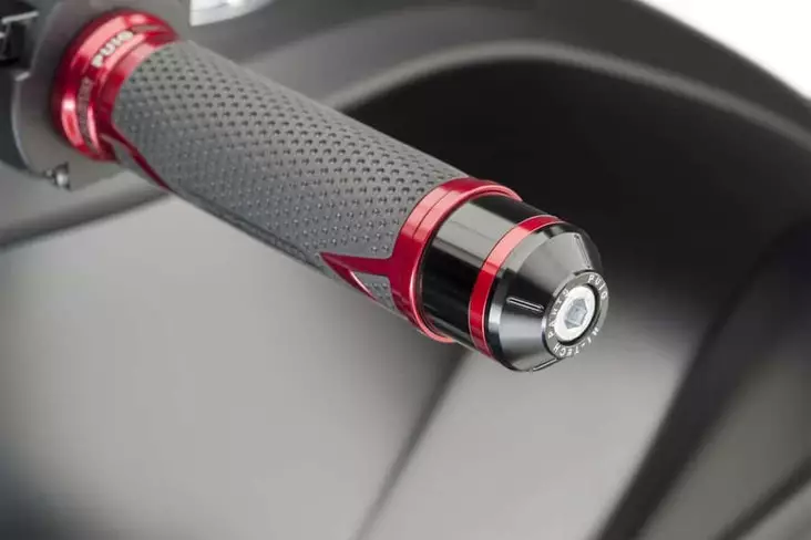 Puig Short Bar End W/Rings Yamaha Mt-07 Tracer C/Black - Duell MP varaosat ja tarvikkeet - 90428 - 1