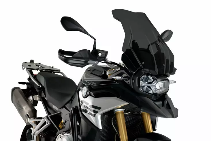 Puig Touring Screen Bmw F850Gs/Adv C/Dark Smoke - Duell MP varaosat ja tarvikkeet - 94438 - 1