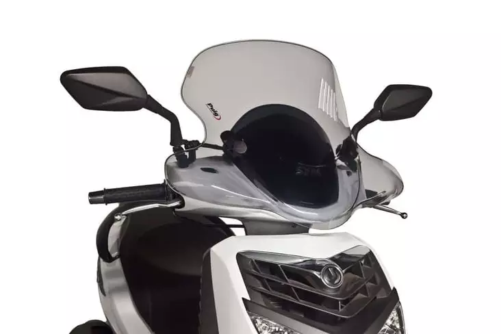 Puig Windshield City Tour. Sym Hd2 125/200Ic/Light - Duell MP varaosat ja tarvikkeet - 92748 - 1