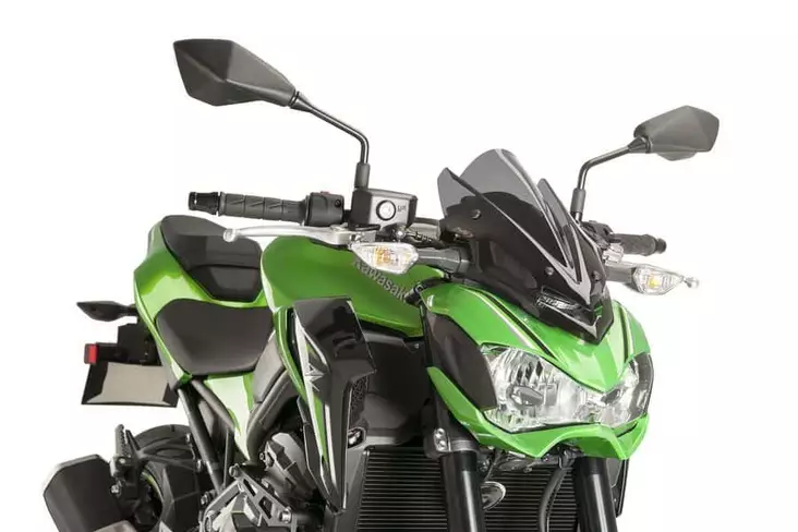 Puig Windshield. N.G. Sport Kawasaki Z900 17-18'C/Dark - Duell MP varaosat ja tarvikkeet - 90978 - 1