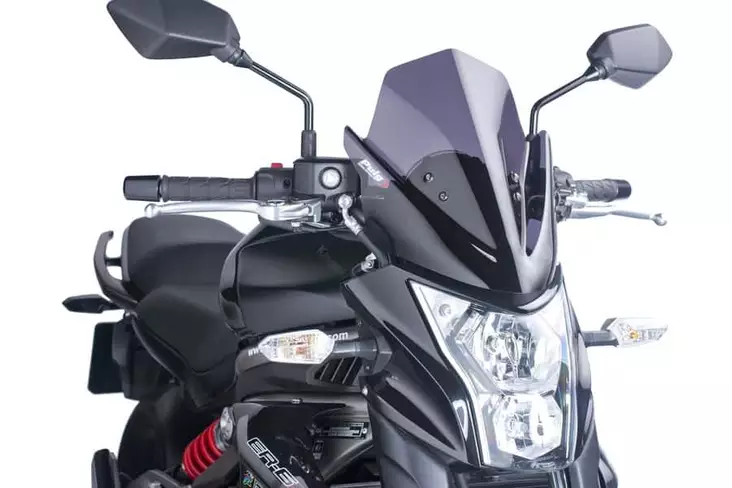 Puig Windshield New Generation Er6N 12-17 C/Dark Smoke - Duell MP varaosat ja tarvikkeet - 93068 - 1