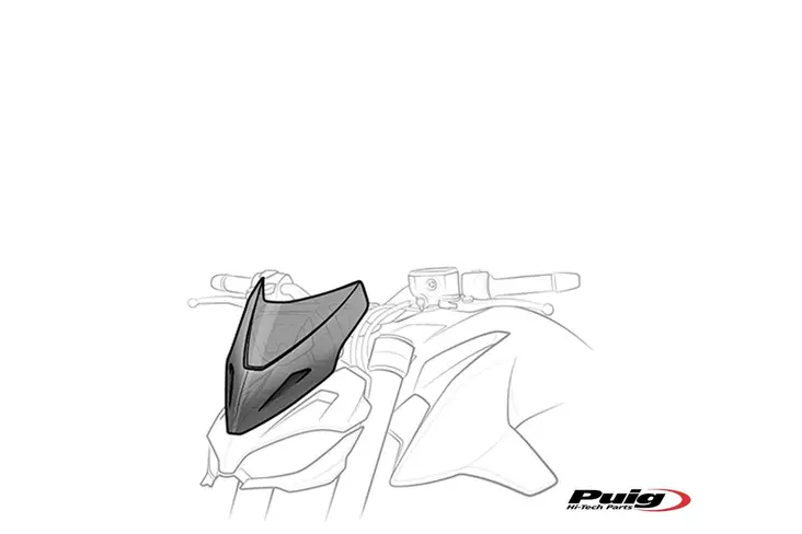 Puig Windshield New Generation Sport Bmw S1000R 21' - Duell MP varaosat ja tarvikkeet - 97818 - 1