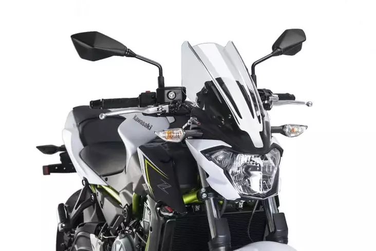 Puig Windshield Nng Touring Kawasaki Z650 17-18'C/Clear - Duell MP varaosat ja tarvikkeet - 90208 - 1