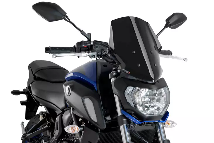 Puig Windshields N.G.Touring Yamaha Mt07 18'- C/Black - Duell MP varaosat ja tarvikkeet - 90678 - 1