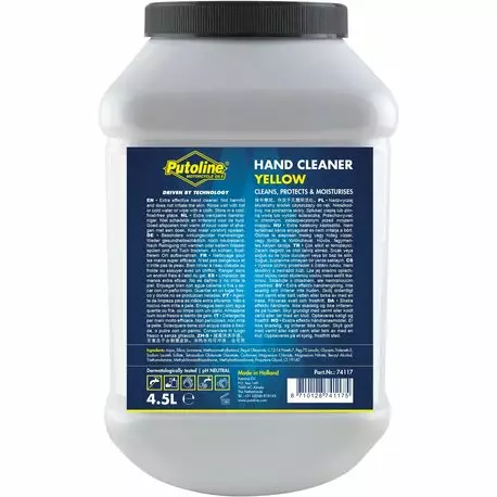Putoline Hand Cleaner Yellow- 4,5L (4) - Duell öljyt ja muut nesteet - 61458 - 1