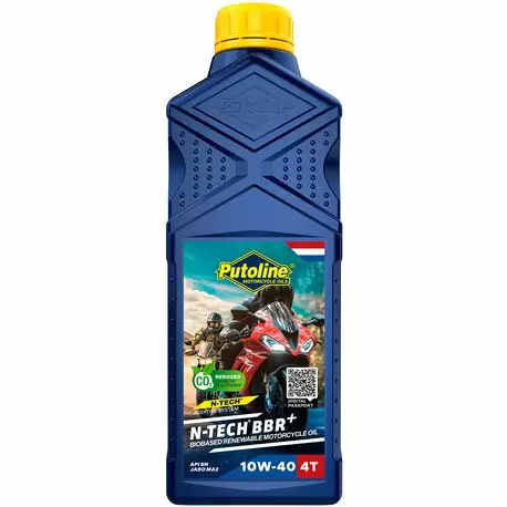 Putoline N-TECH® BBR+ 10W-40 1L (12) - Duell öljyt ja muut nesteet - 62028 - 1