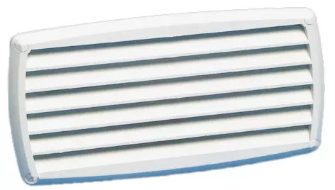 Ritilä ABS 201x101mm valkoinen - Duell venetarvikkeet - 4238 - 1