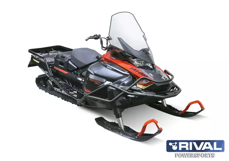 Rival Etupuskuri Ski-Doo Skandic SWT (Gen4 Wide 24") + Asen.sarja - Duell MK varaosat ja tarvikkeet - 20848 - 1