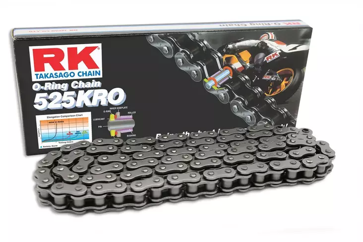 RK 525 KRO O-rengasketju +CLF (Niittil.) - Duell MP varaosat ja tarvikkeet - 116548 - 1