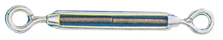 S.S Vantin säätöruuvi 2 silmä 10mm - Duell venetarvikkeet - 7978 - 1