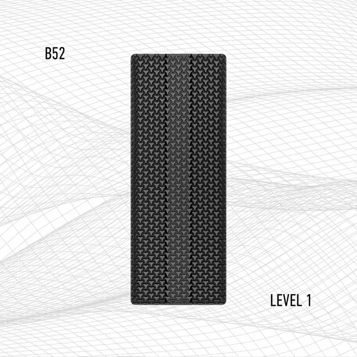 SAS-TEC Tripleflex Back Protector CE Level 1 EN1621 - Duell ajovarusteet - 45378 - 1