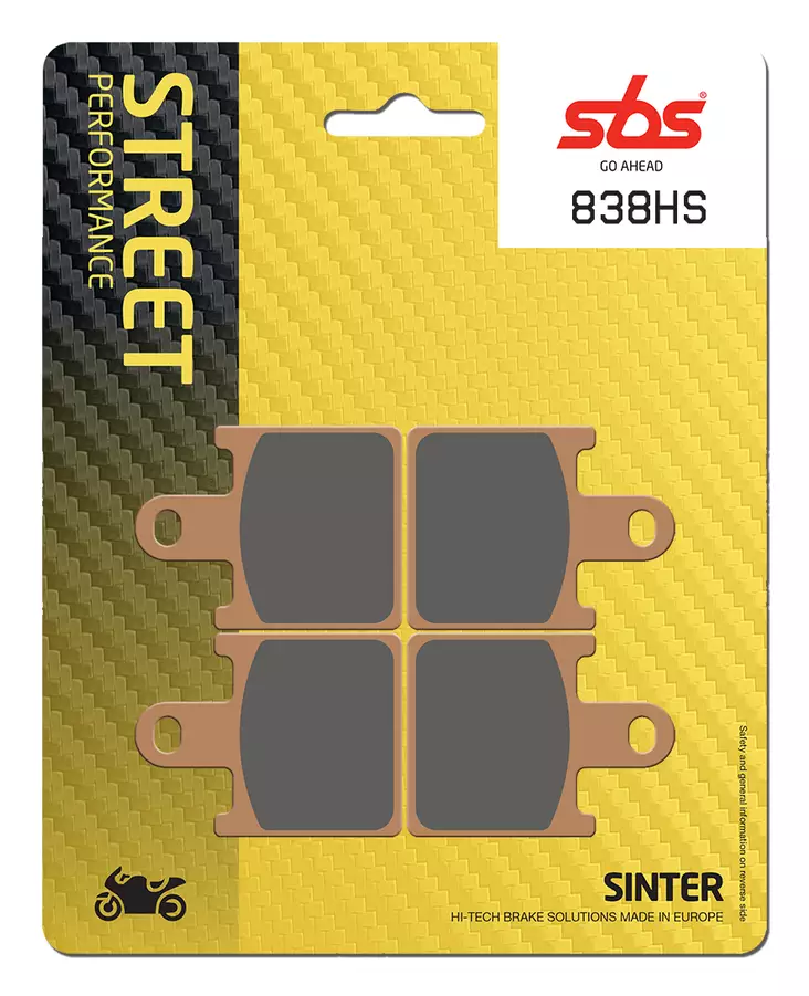 Sbs Jarrupalat Sintered - Duell MP varaosat ja tarvikkeet - 123158 - 1