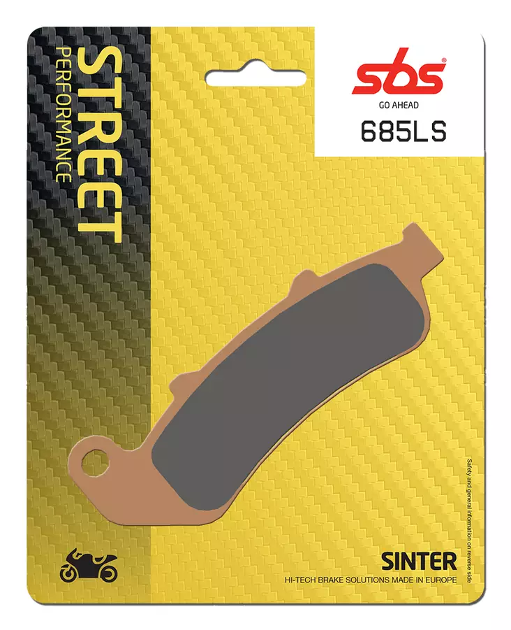 Sbs Jarrupalat Sintered Taakse - Duell MP varaosat ja tarvikkeet - 124058 - 1