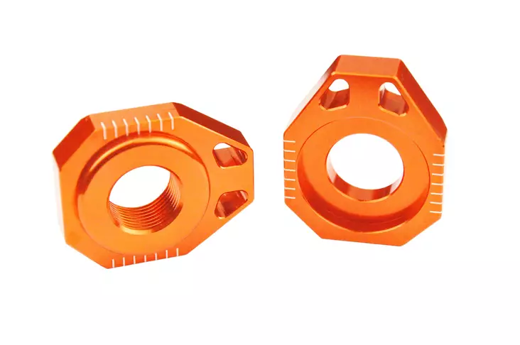 Scar Axle Blocks - Ktm Orange color - Duell MP varaosat ja tarvikkeet - 75968 - 1