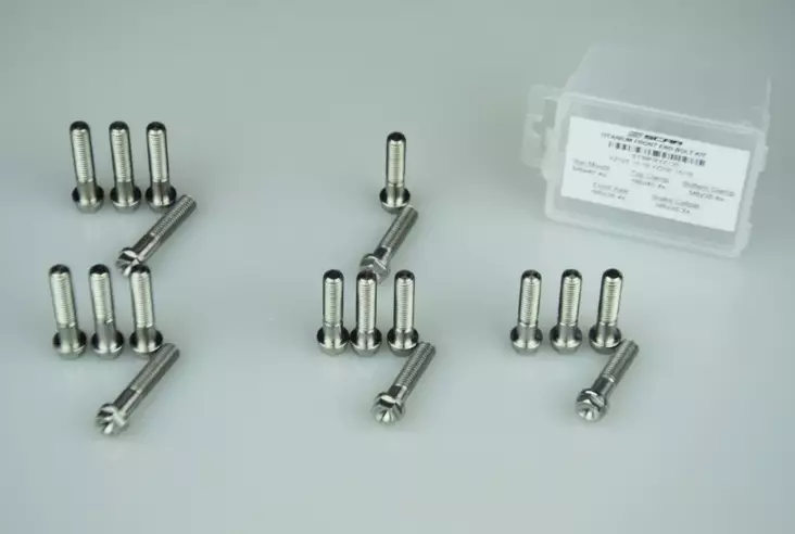 Scar Titanium Front end kit bolt - 125/150/250SX 250/350/450 SXF 250/350/450 EX - Duell MP varaosat ja tarvikkeet - 74148 - 1
