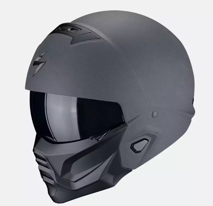 SCORPION Helmet EXO-COMBAT II graphite dark grey, 2XL - Duell ajovarusteet - 50558 - 1