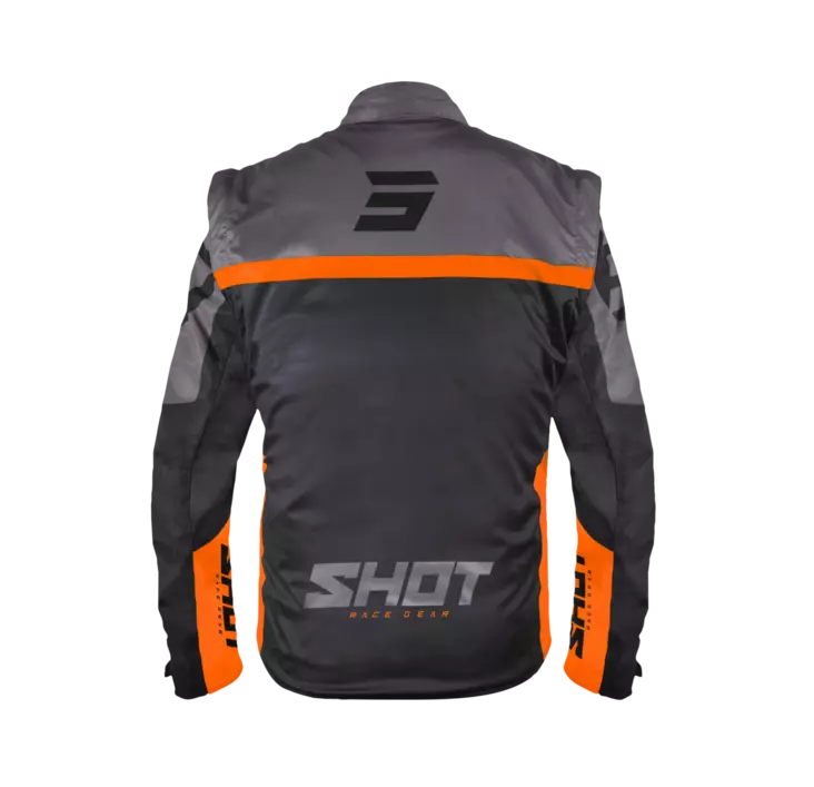 Shot Takki Softshell Lite 3.0 Musta/Oranssi, XS - Duell ajovarusteet - 57568 - 1