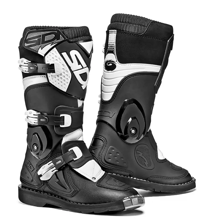 Sidi MX Saapas Flame Junior, musta/valkoinen 39 - Duell ajovarusteet - 47518 - 1