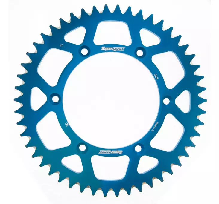 Supersprox Alu TakaratasYA YZ/YZ F 99- Sininen 52 - Duell MP varaosat ja tarvikkeet - 118508 - 1
