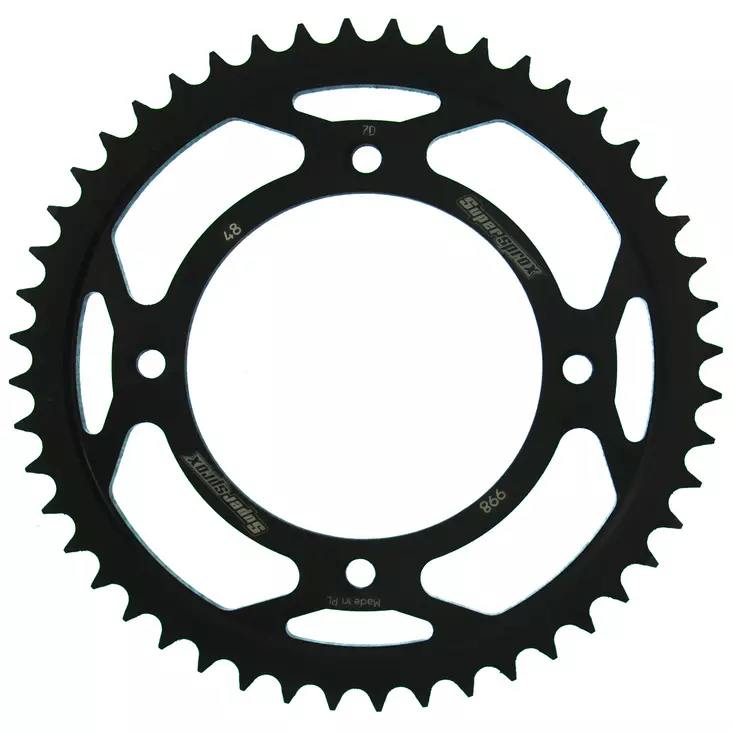 Supersprox Teräs takaratas SU RM80/85 / YA YZ80/85 Musta 47 - Duell MP varaosat ja tarvikkeet - 118938 - 1