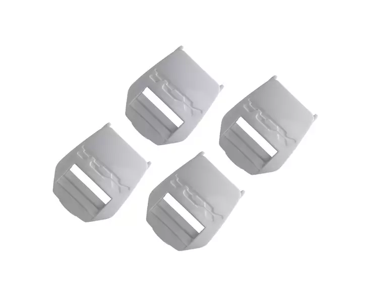 TCX PU Buckle Receivers Comp Evo/Pro 2.1/Pro 1.1/X-Mud white - Duell ajovarusteet - 47478 - 1