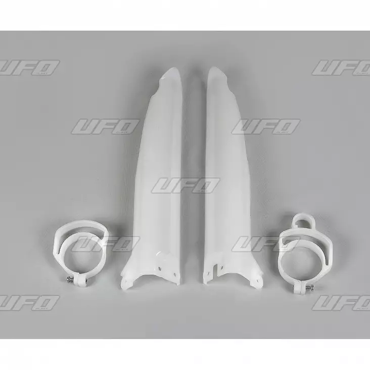 UFO Etuhaarukan suojat KX125-500 96-03 Valkoinen 280 - Duell MP varaosat ja tarvikkeet - 48258 - 1