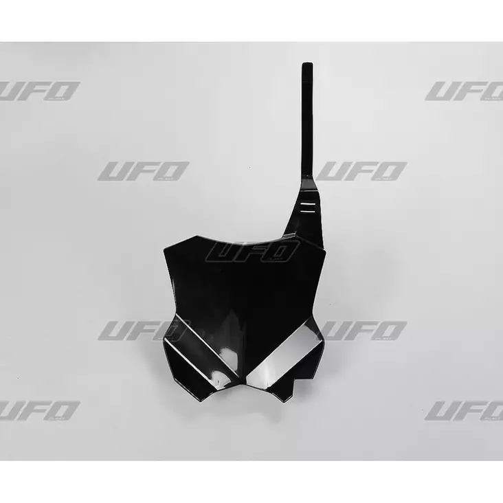 UFO Etunumerokilpi KX250F 17- KX450F 16- Musta 001 - Duell MP varaosat ja tarvikkeet - 48908 - 1