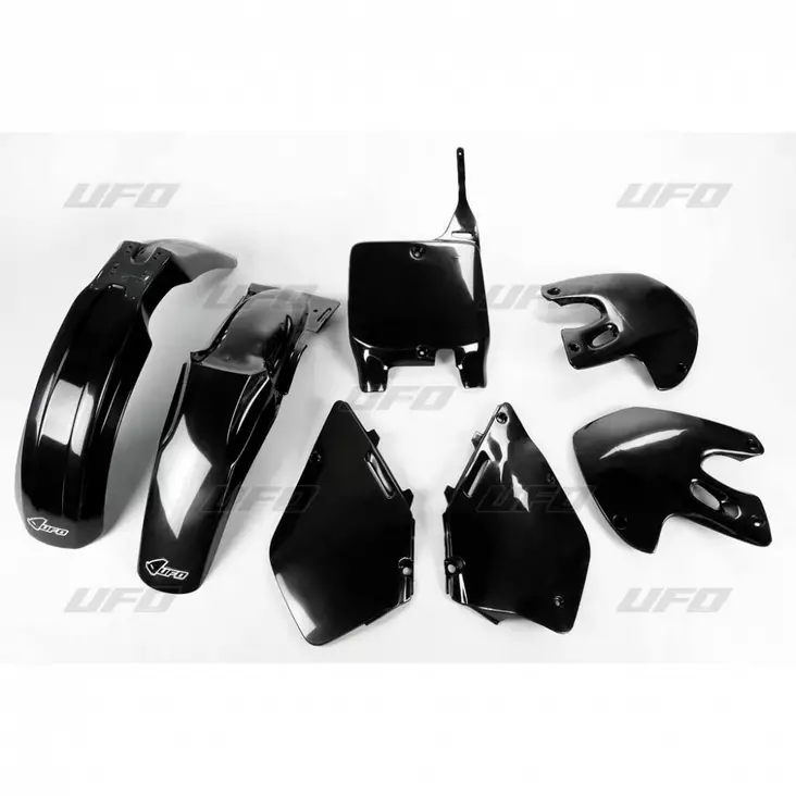 UFO Muovisarja 5-osainen Musta RM125/250 99-00 - Duell MP varaosat ja tarvikkeet - 47568 - 1