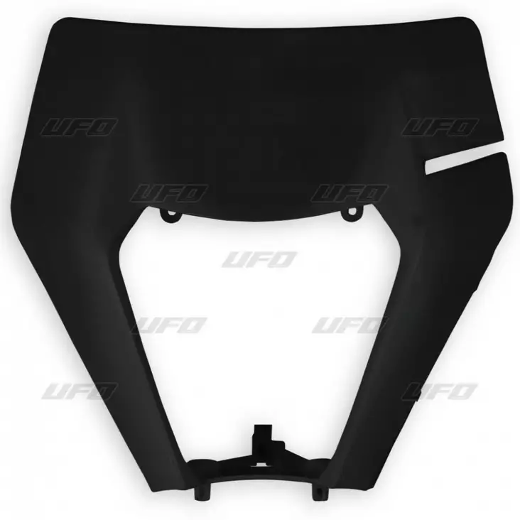 UFO Plastic for headlight KTM EXC-F 250-450 17-19 Black 001 - Duell MP varaosat ja tarvikkeet - 48308 - 1