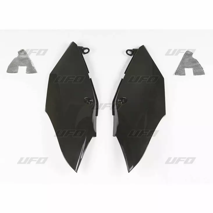 UFO Sivunumerokilvet CRF250R/RX 18-21 / CRF450R/RX 17-20 Musta 001 - Duell MP varaosat ja tarvikkeet - 48988 - 1