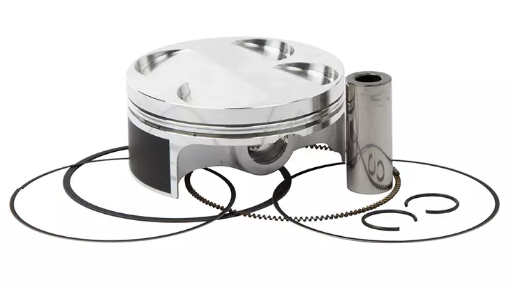 Vertex Piston kit KA KX250F Compr 12.6:1 2004-05 76.96mm - Duell MP varaosat ja tarvikkeet - 78208 - 1