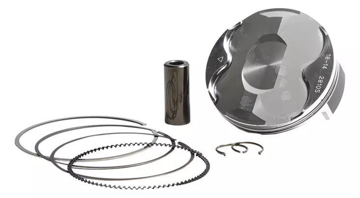 Vertex Piston kit KTM SX250F Compr 14.4:1 2016-22 80.98mm - Duell MP varaosat ja tarvikkeet - 78468 - 1